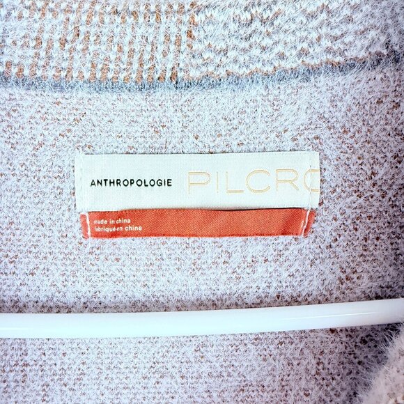 ANTHROPOLOGIE PILCRO ELIZA EYELASH SWEATER COAT JACKET S - Picture 8 of 14